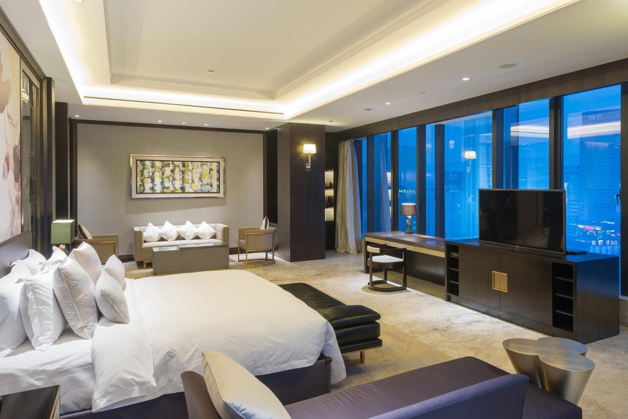 Intercontinental Jinan City Center By Ihg Exterior foto